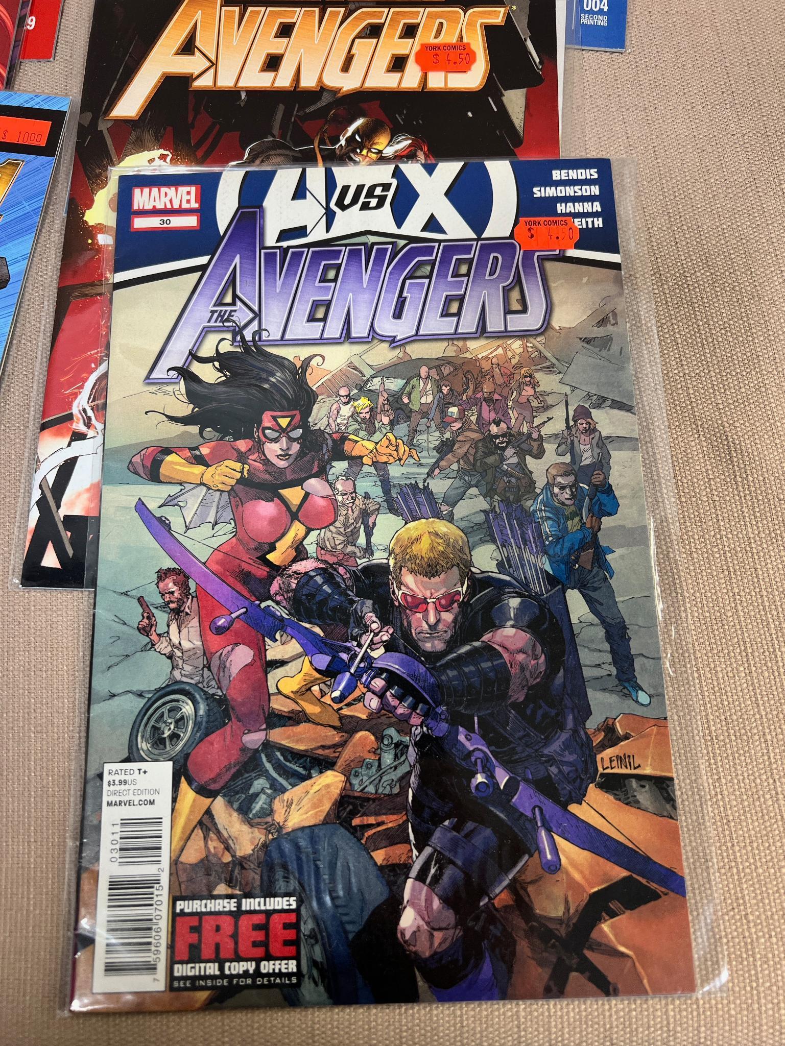 20+ Avengers and New Avengers Comic Books