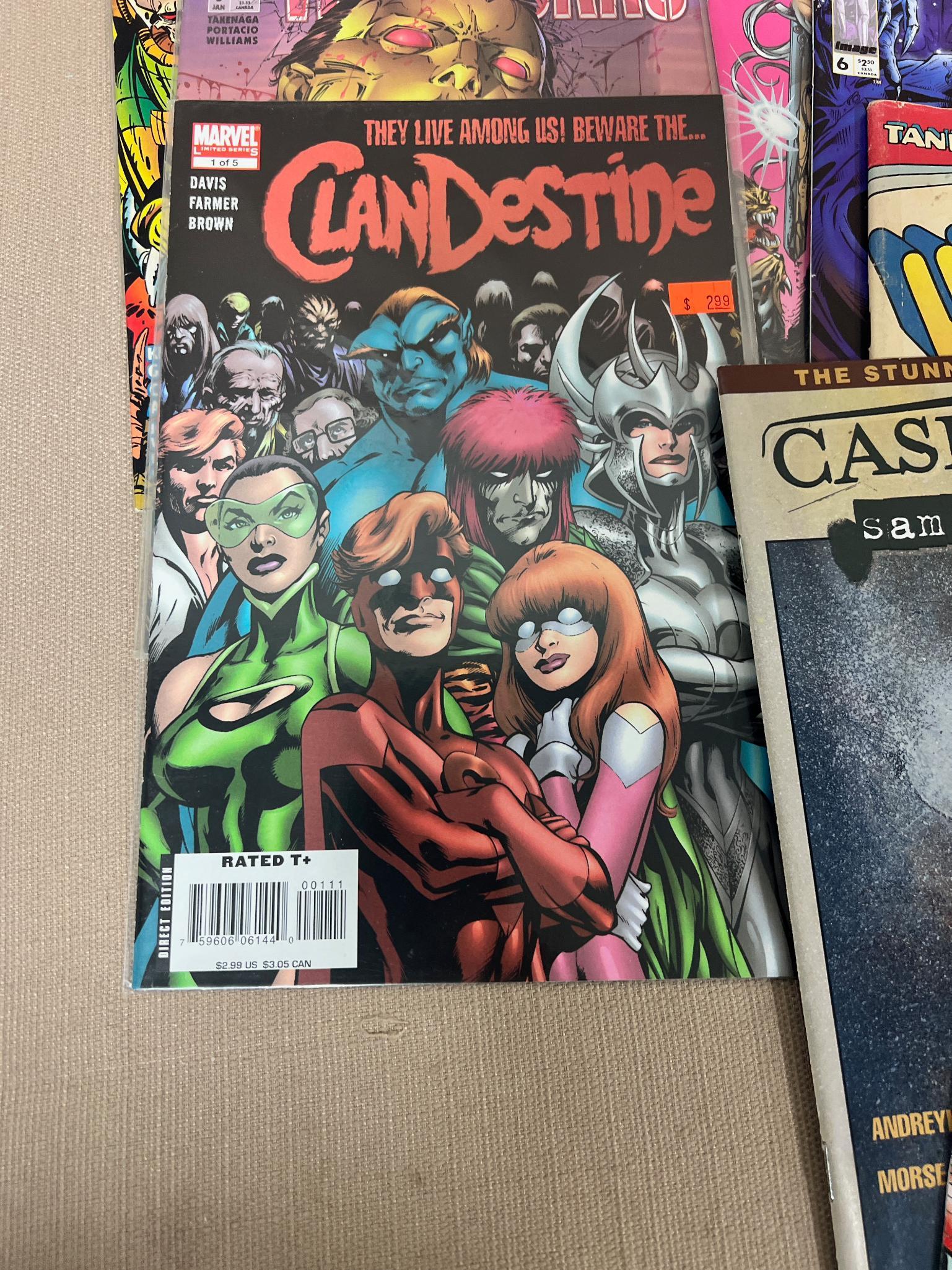 40+ Asst. Comic Books, see pics for comics included