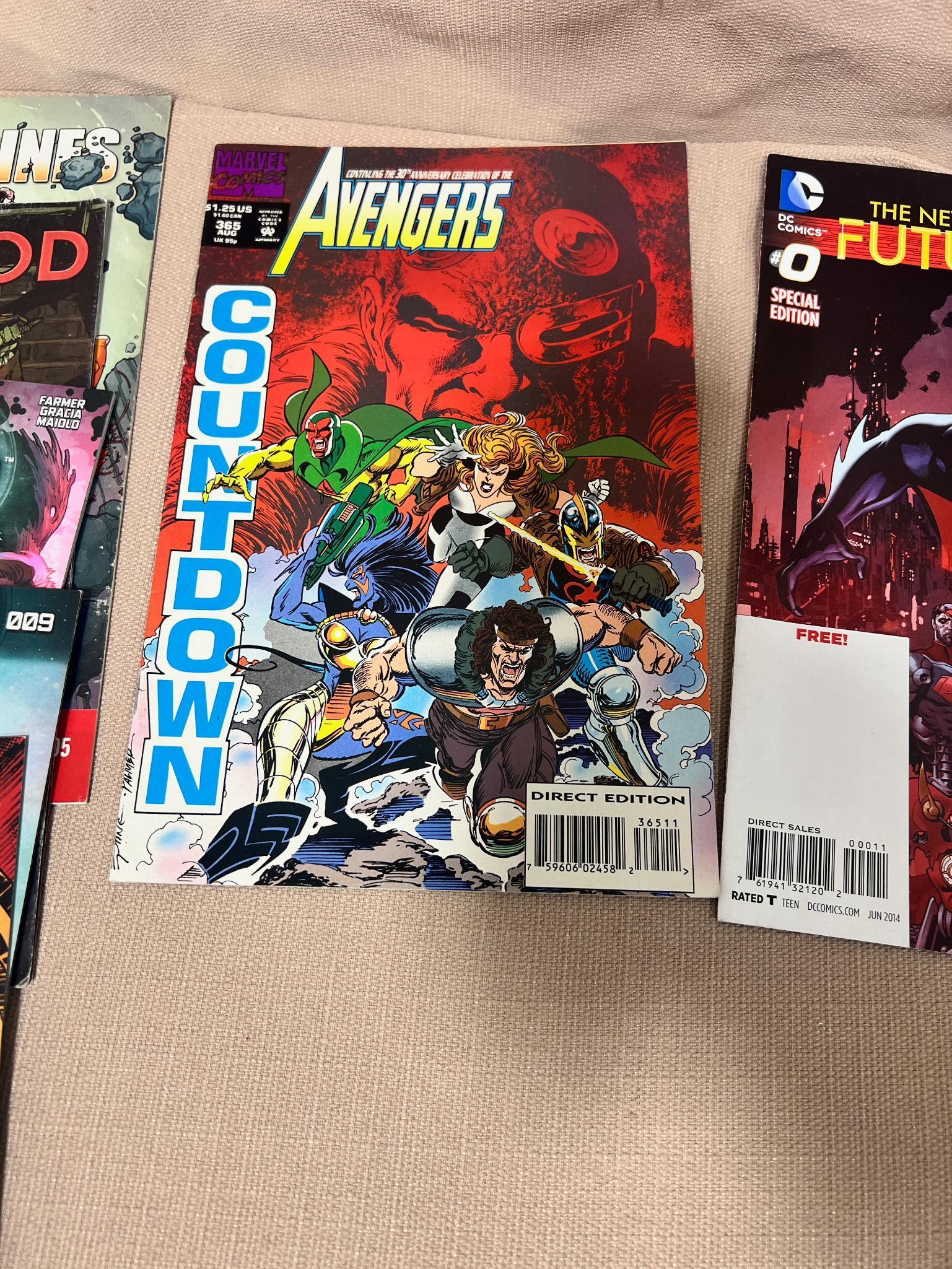 40+ Asst. Comic Books, see pics for comics included