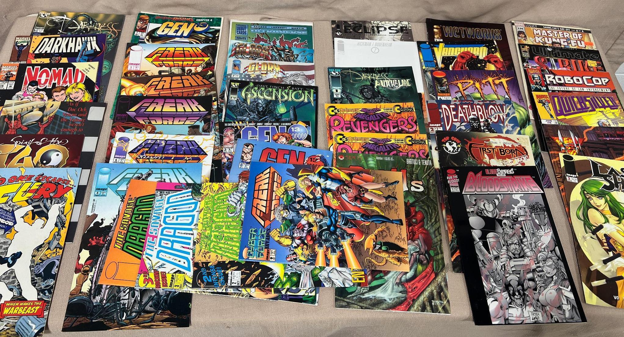 40 Asst. Comic Books, see pics for comics included