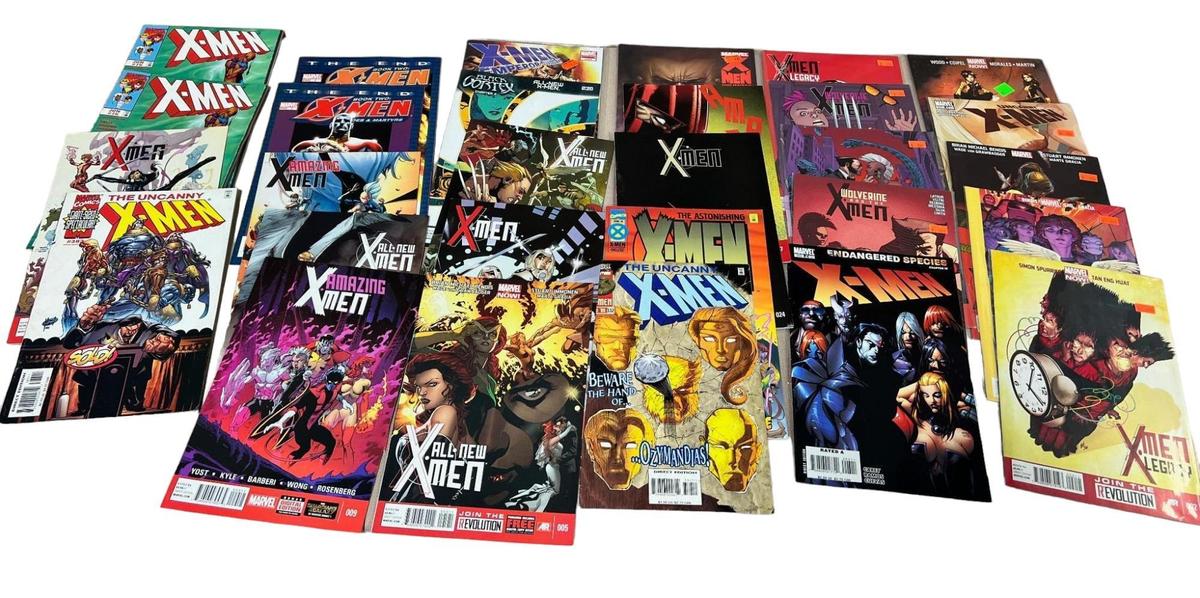 25+ X-Men Related Comics Books