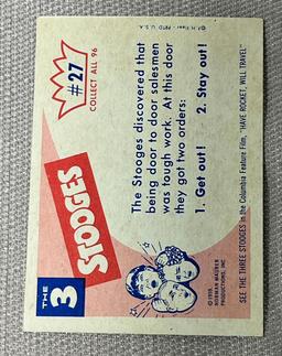 1959 Norman Mauer The 3 Stooges #27 trading card