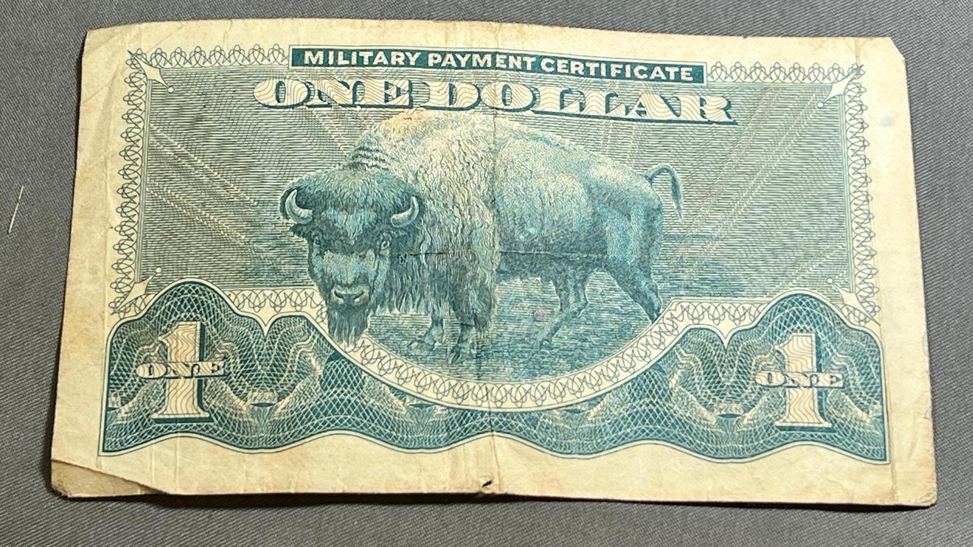 Series 692 ONe Dollar Military Payment Certificate