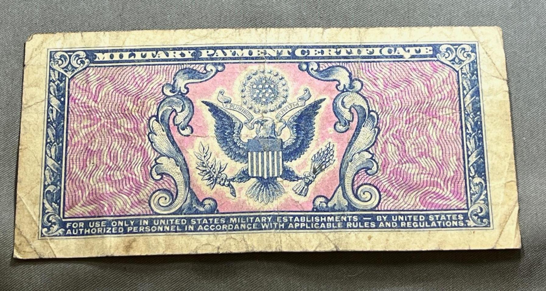 Series 481 Ten Cents Military Payment Certificate