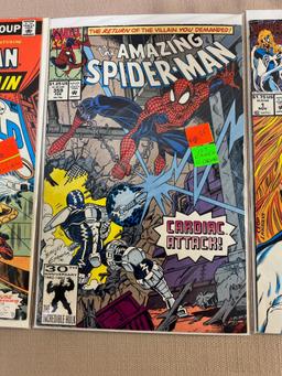 Spider Woman No.1, Spider-Man 359 (1st cameo of Carnage) & Spider-Man and Capt. Britain no. 66