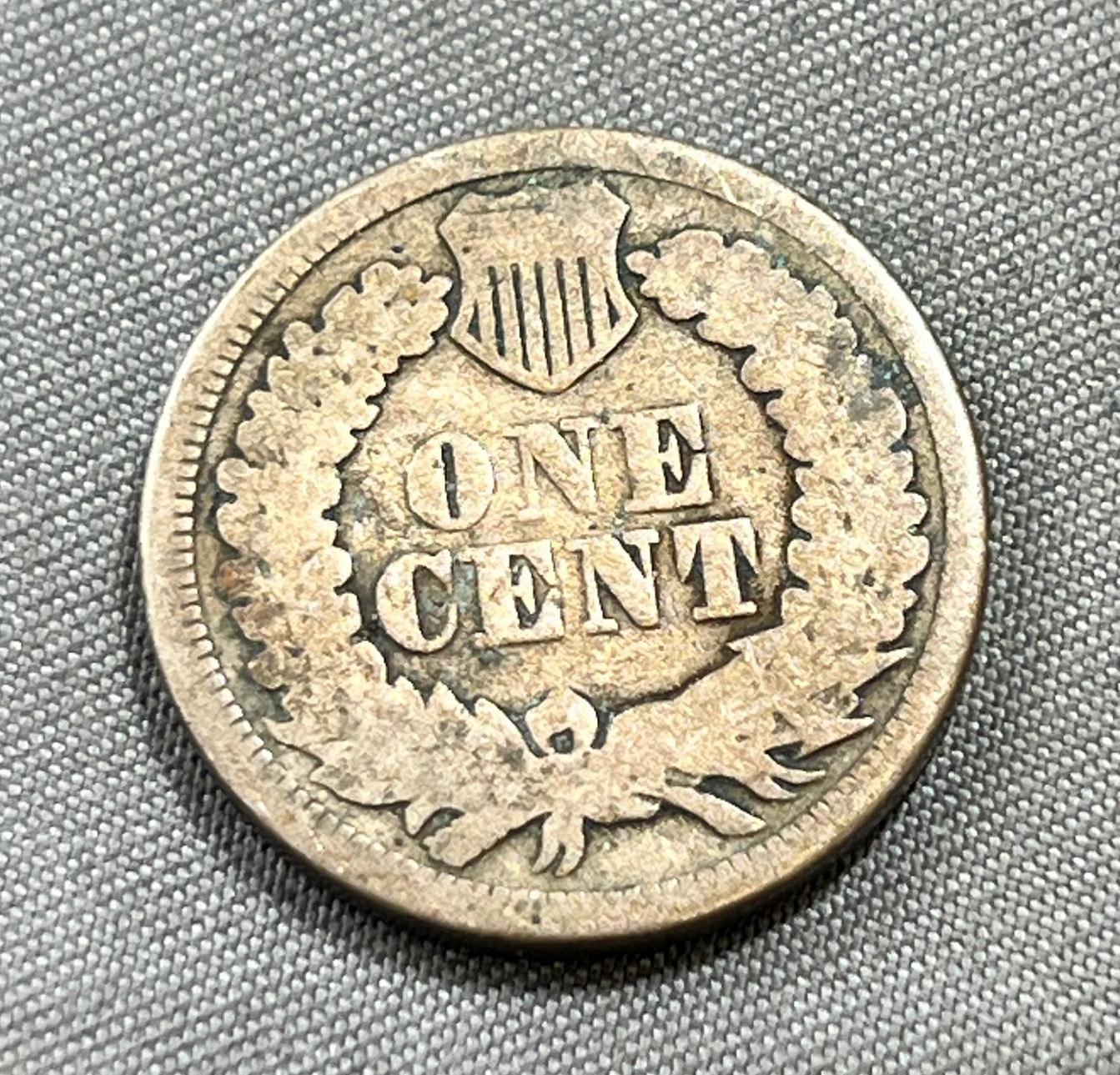 1863 Indianhead Cent