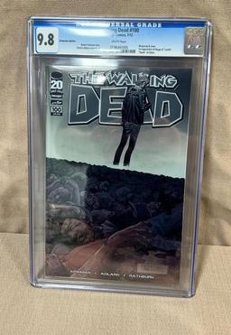 AUCTION SPOTLIGHT! The Walking Dead #100 graded 9.8 in CGC holder