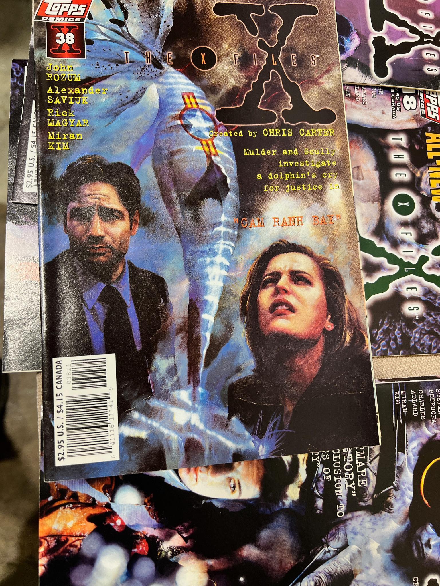 41 X-Files Comic Books, complete run of issues 1-41