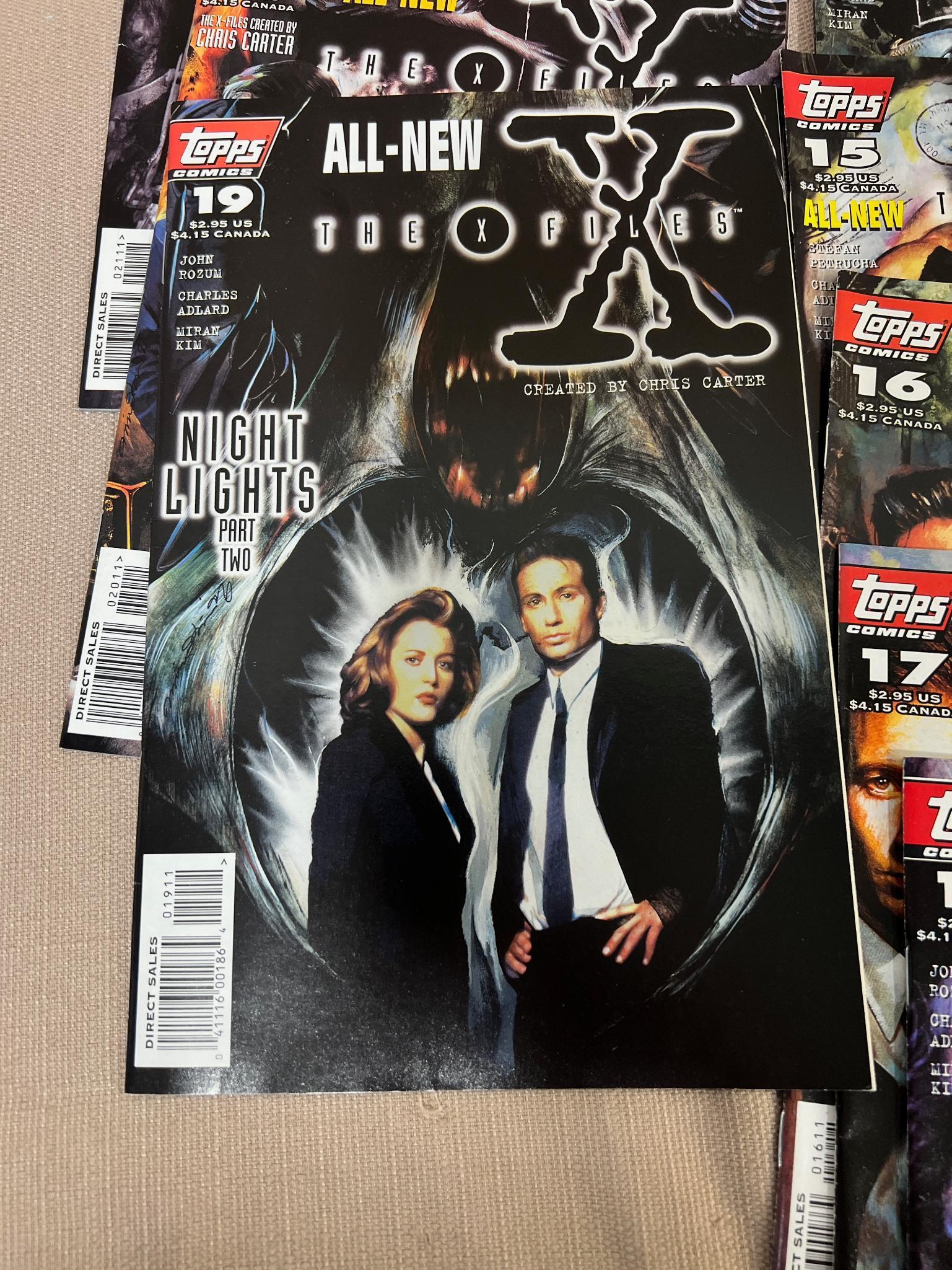 41 X-Files Comic Books, complete run of issues 1-41