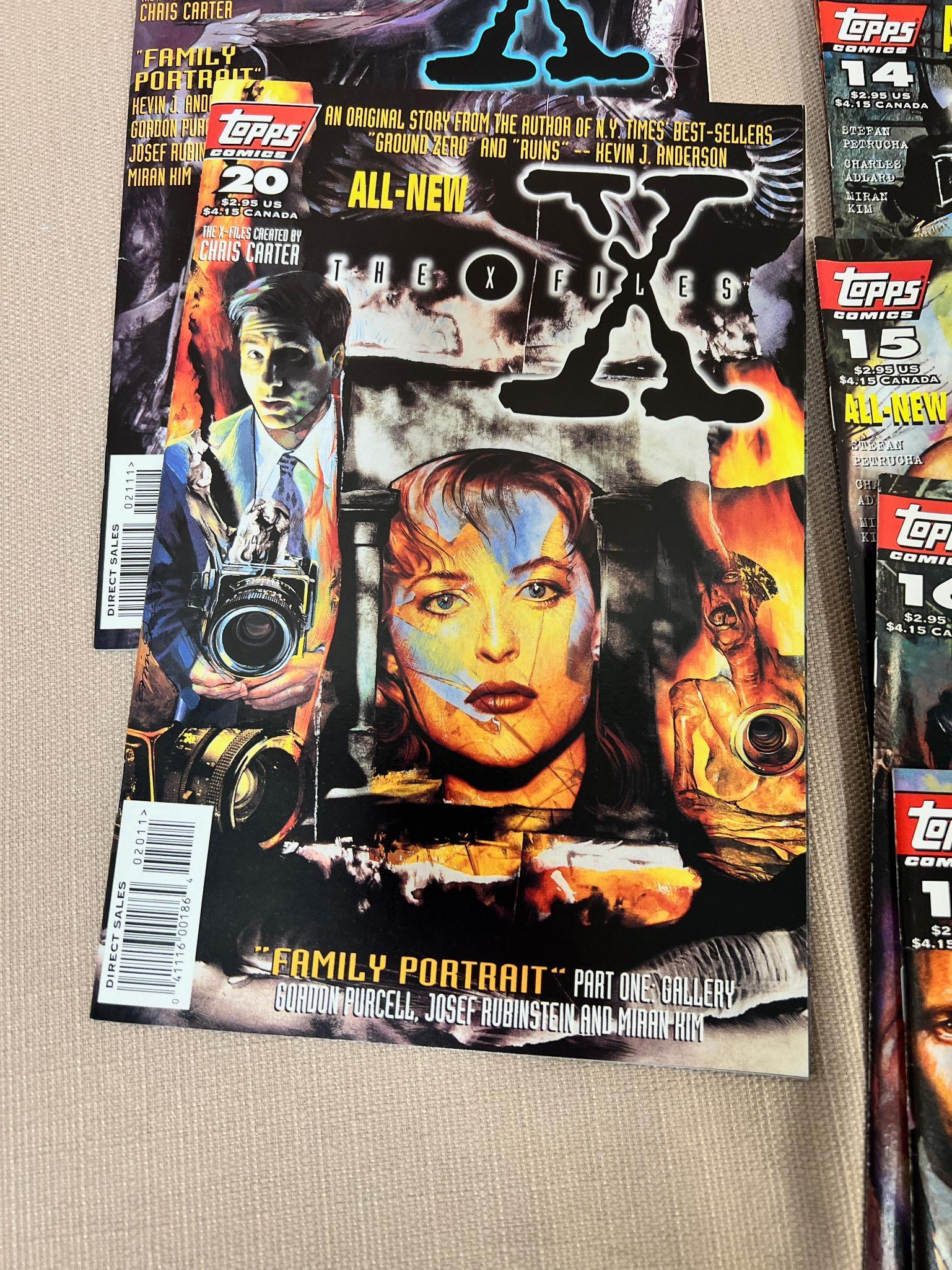 41 X-Files Comic Books, complete run of issues 1-41