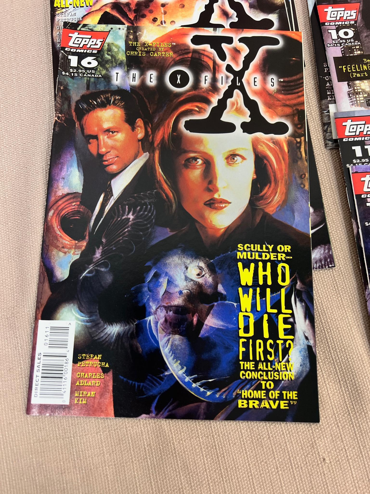41 X-Files Comic Books, complete run of issues 1-41