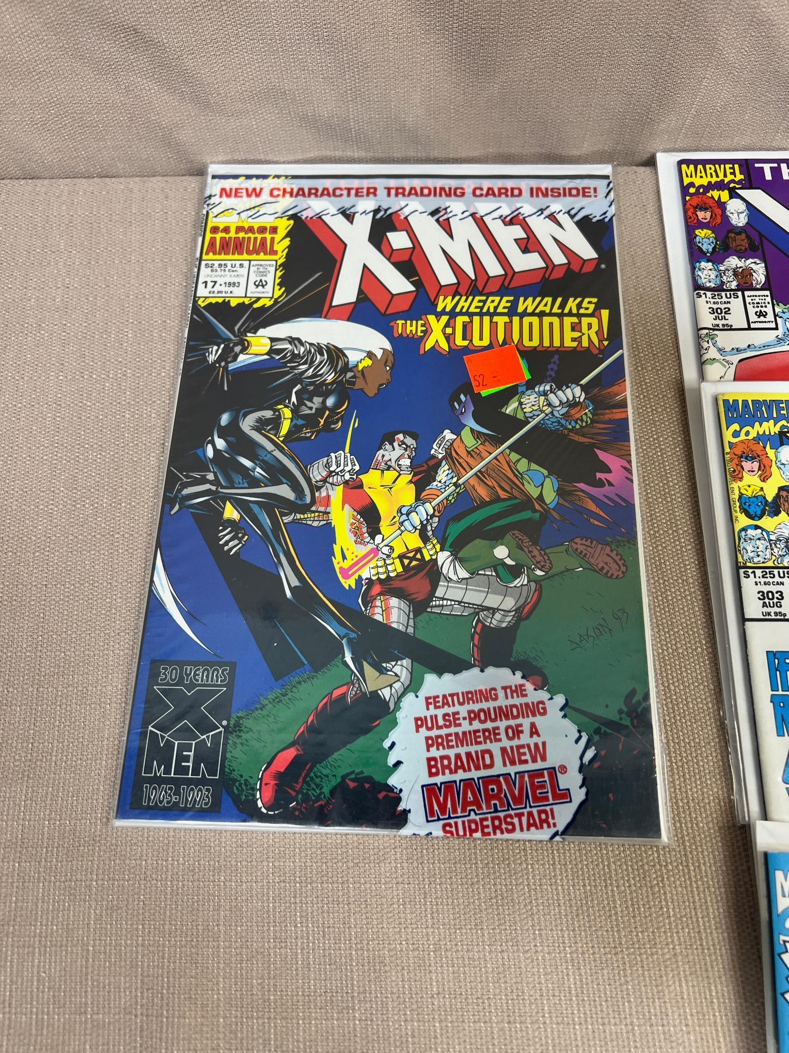 24 Uncanny X-Men Comic Books, see list below