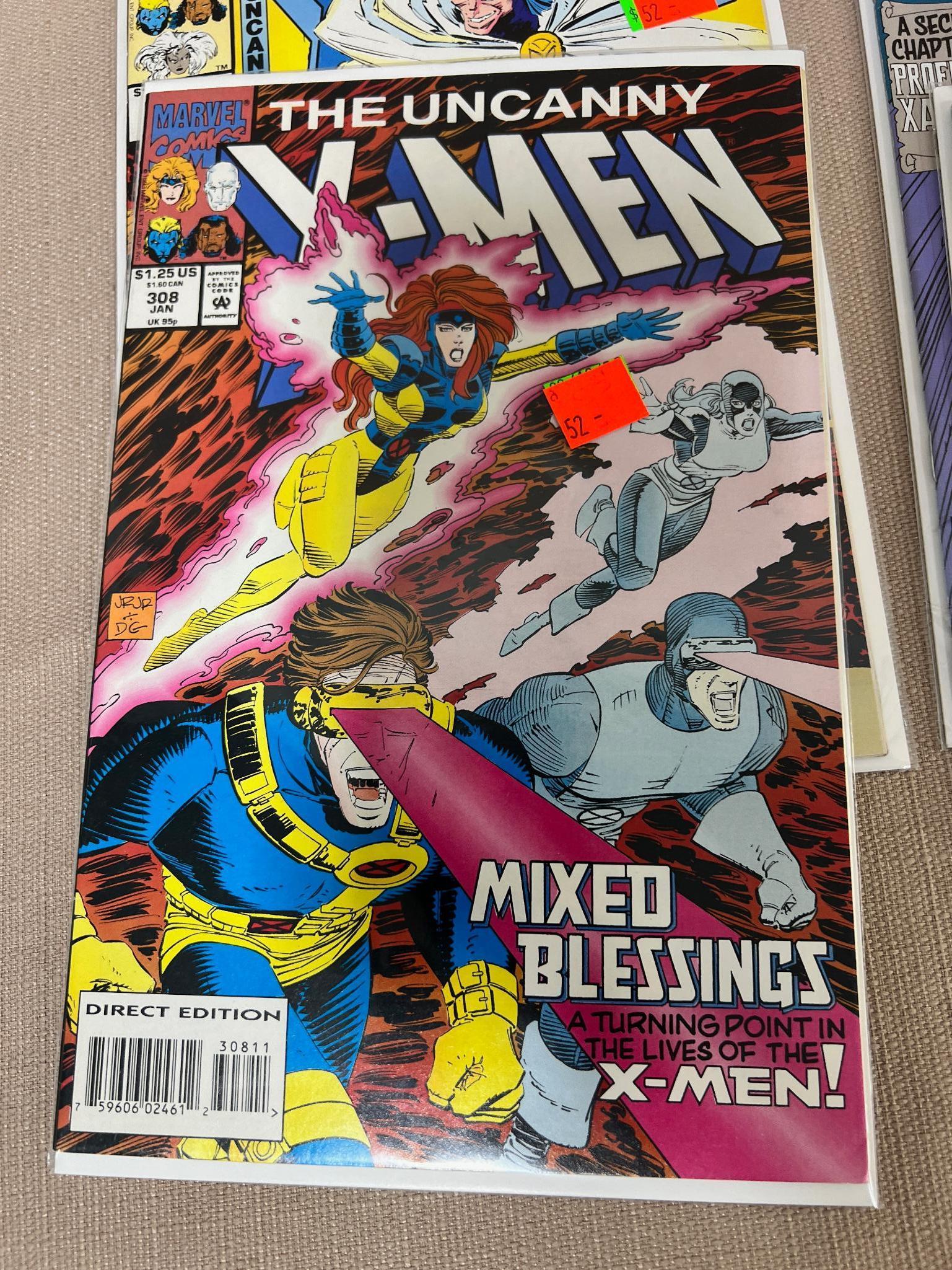 24 Uncanny X-Men Comic Books, see list below