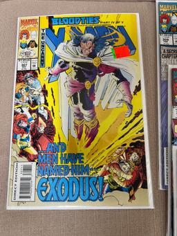 24 Uncanny X-Men Comic Books, see list below