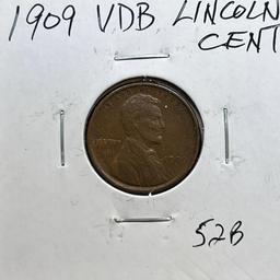 1909 VBD Lincoln Wheat Cent