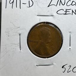 1911-D Lincoln Wheat Cent