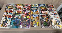 24- Uncanny X-Men Comic Books, see list below