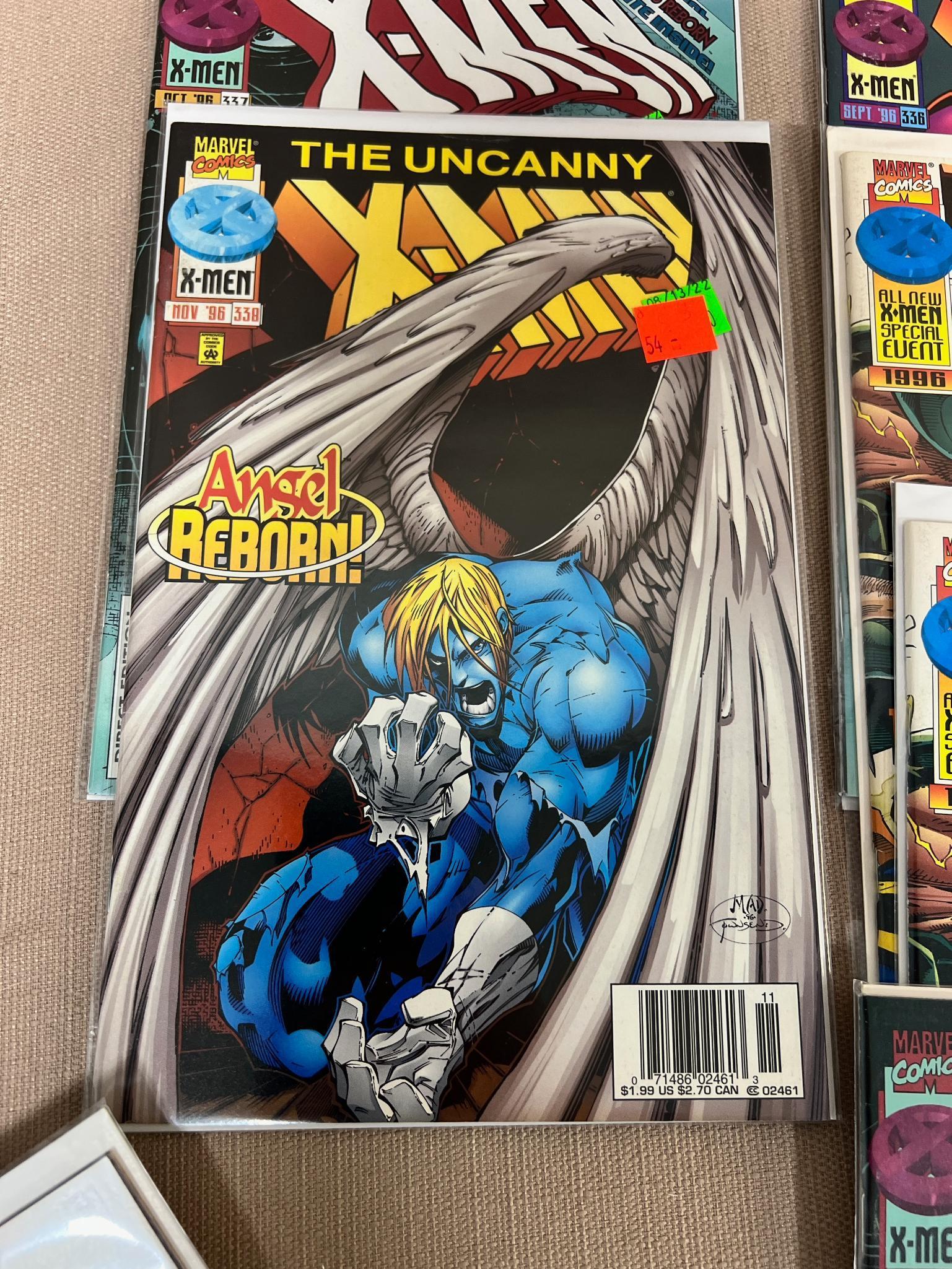 24- Uncanny X-Men Comic Books, see list below