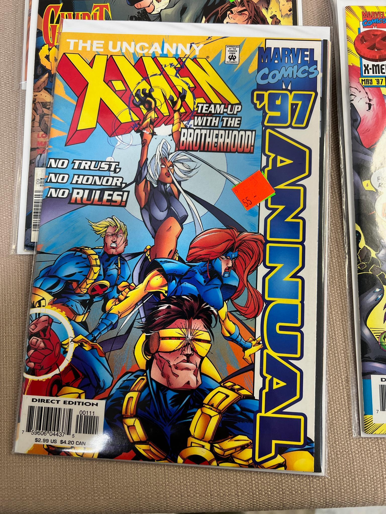 24 Uncanny X-Men Comic Books, see list below