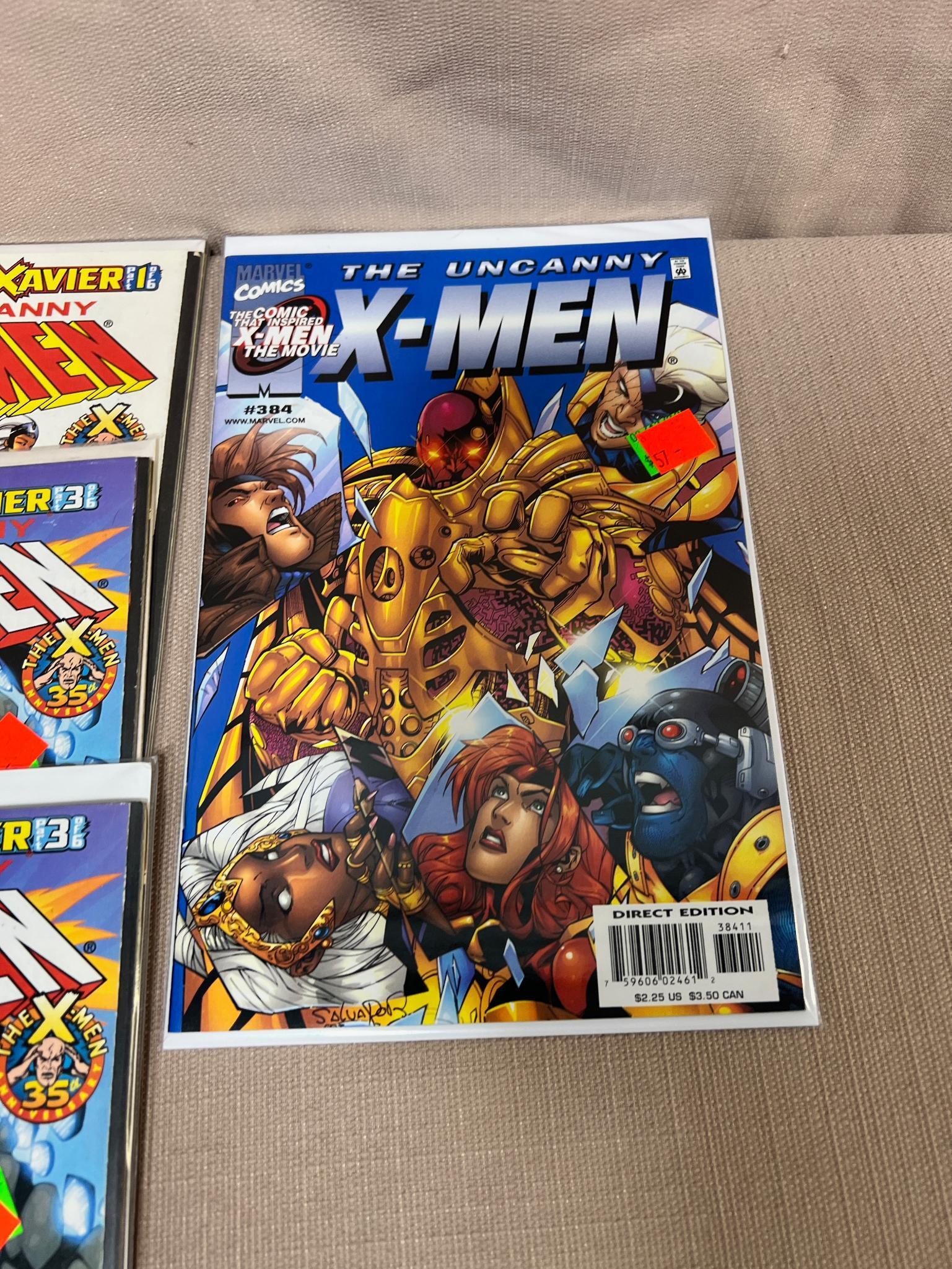 17 Uncanny X-Men Comic Books, see list below