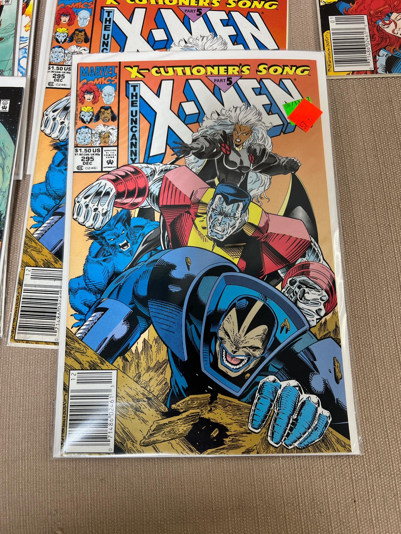 17 Uncanny X-Men Comic Books, see list below