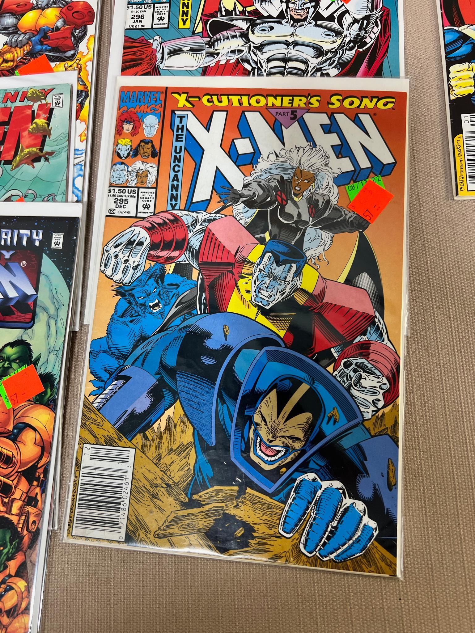 17 Uncanny X-Men Comic Books, see list below