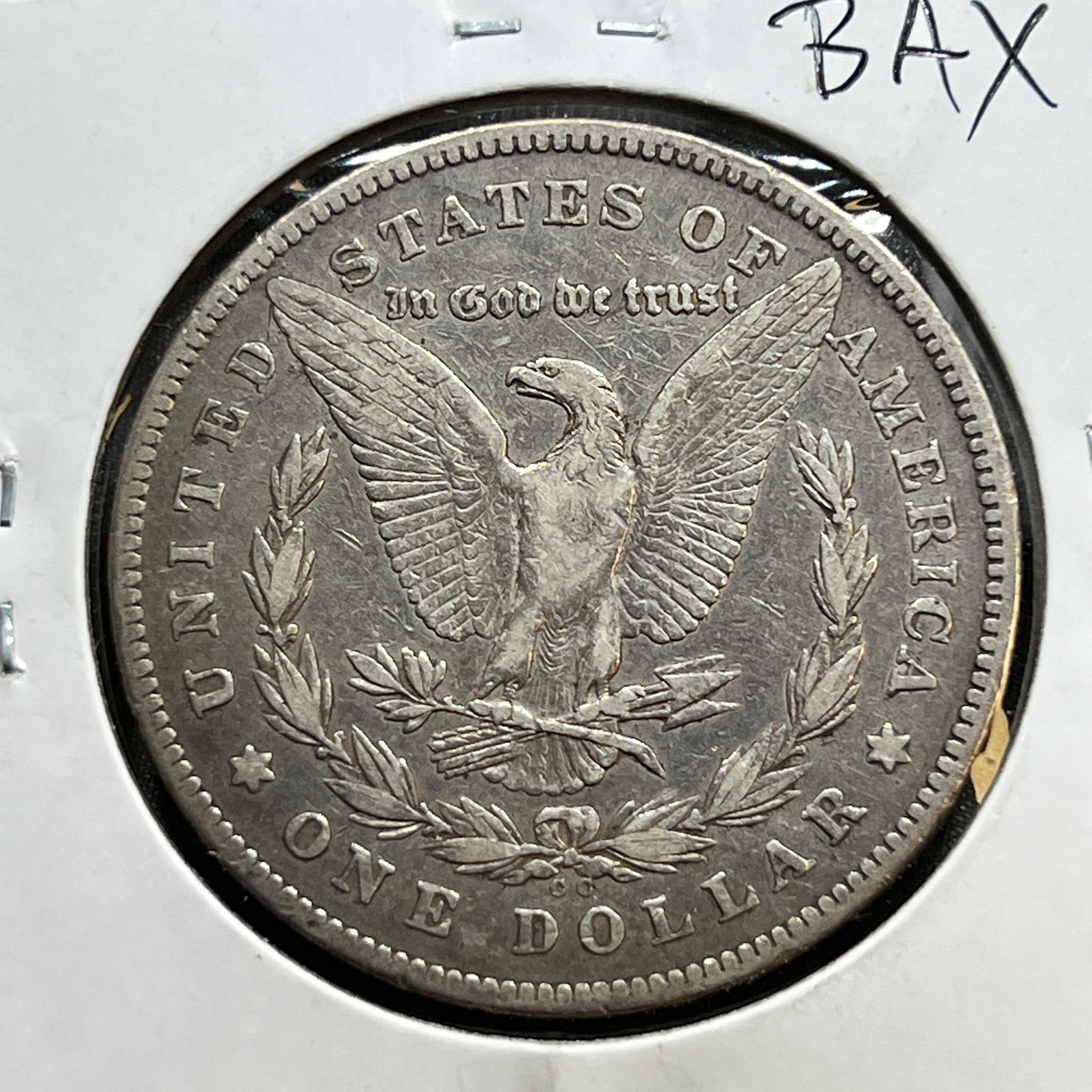 1878-CC Morgan Silver Dollar (Carson City)