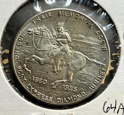 1935 Pony Express Token