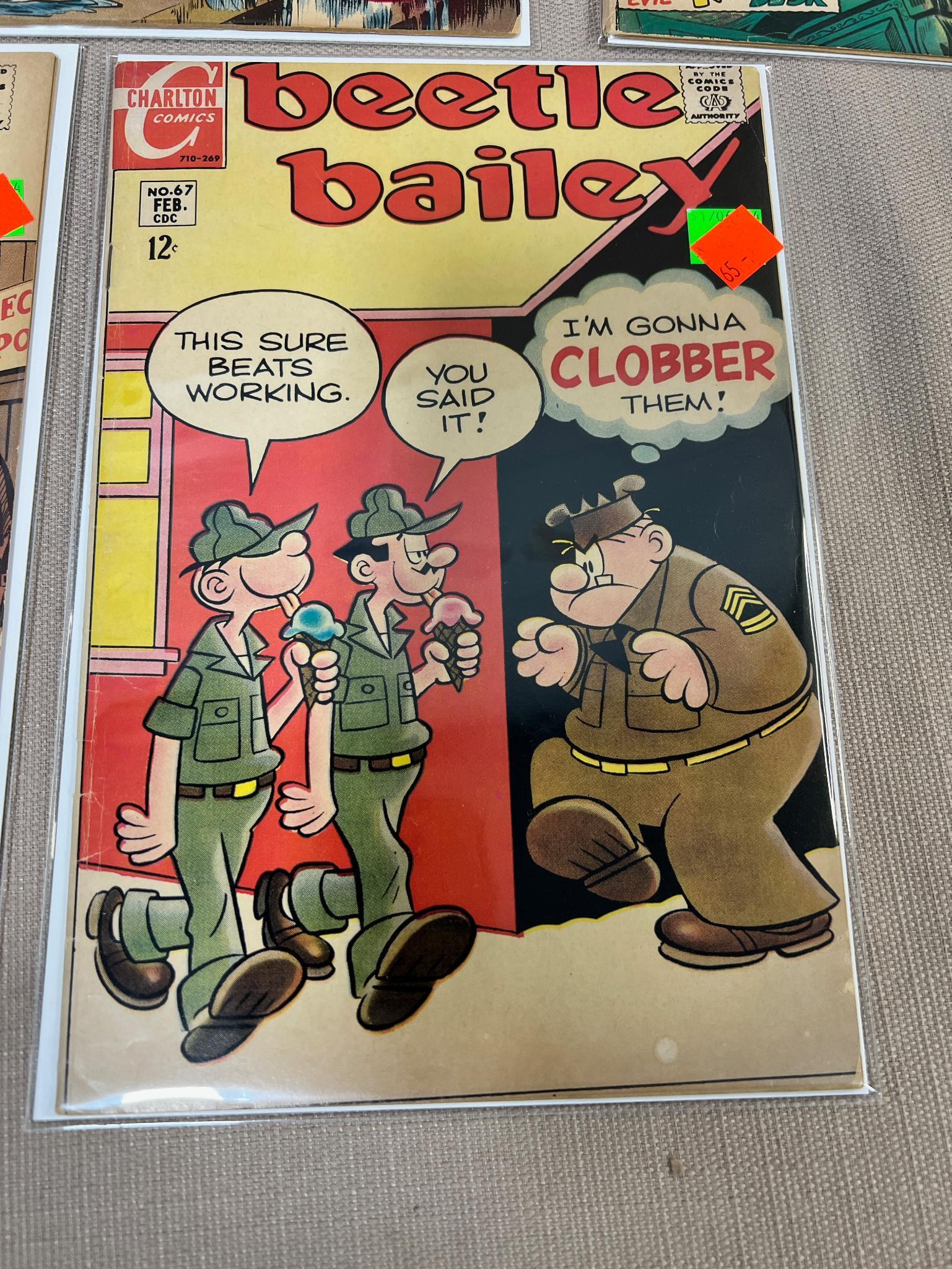 7- Early Charlton and Dell Comics, Abbott & Costello, Beverly Hillbillies and more