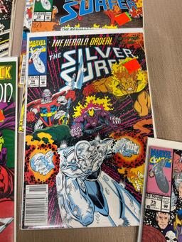 15- Silver Surfer and Related Comics, a few early issues included, see all pics