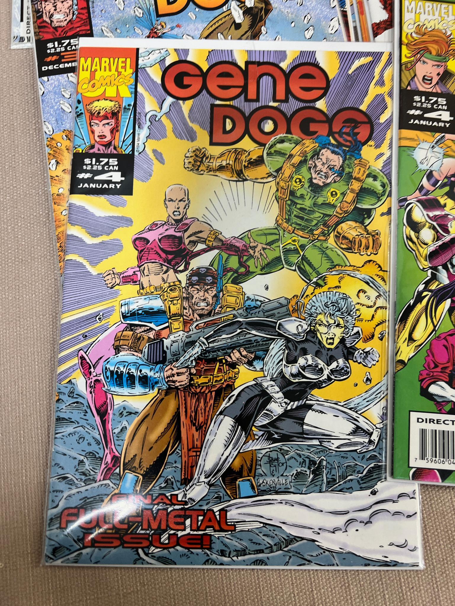 20 Marvel Comics, Genetix 1-4, Plus Limited 1-4, Super Soldiers 1-8 and Gene Dogs 1-4