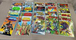 20 Marvel Comics, Genetix 1-4, Plus Limited 1-4, Super Soldiers 1-8 and Gene Dogs 1-4