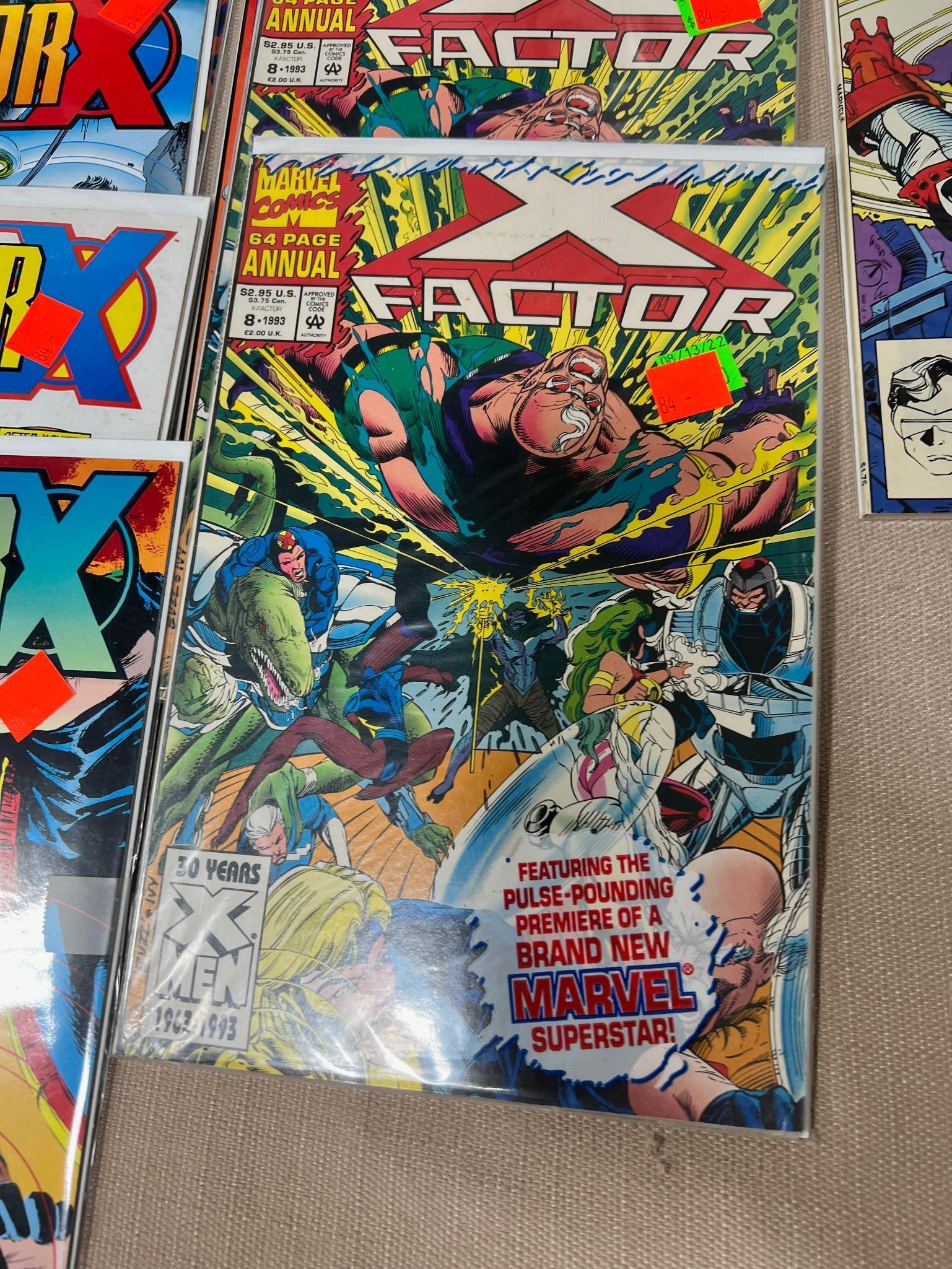 15- X Factor and Factor X Comic Books, Some annuals included