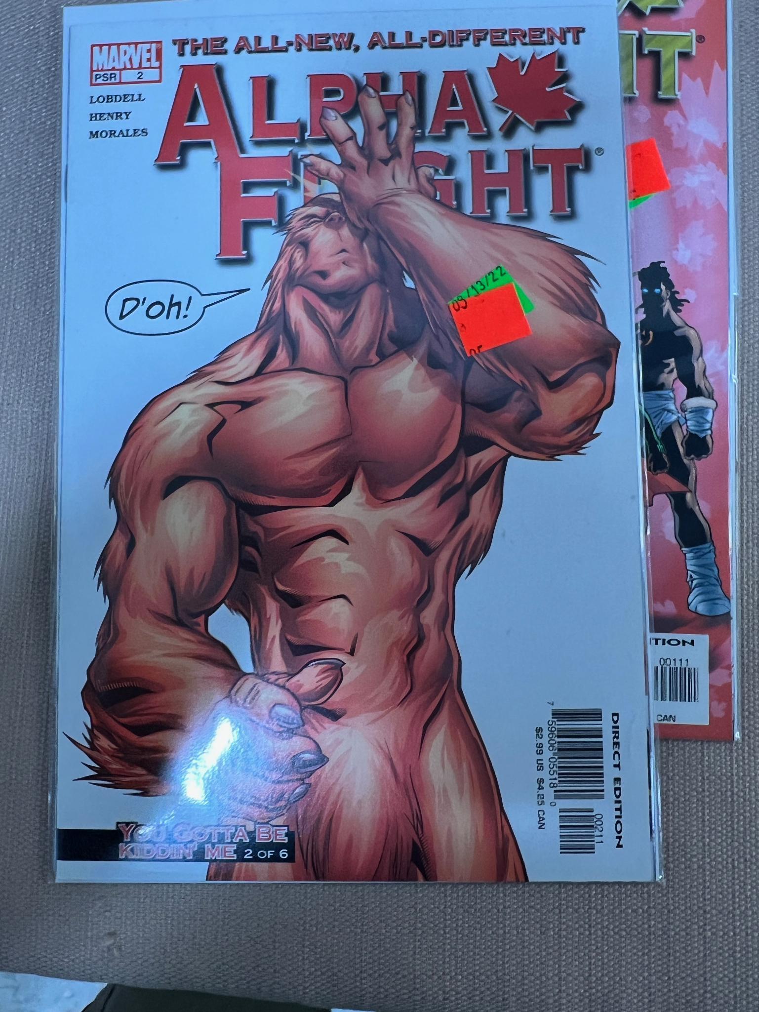 30 Asst Issues of Alpha Flight Comic Books