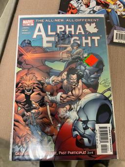 30 Asst Issues of Alpha Flight Comic Books