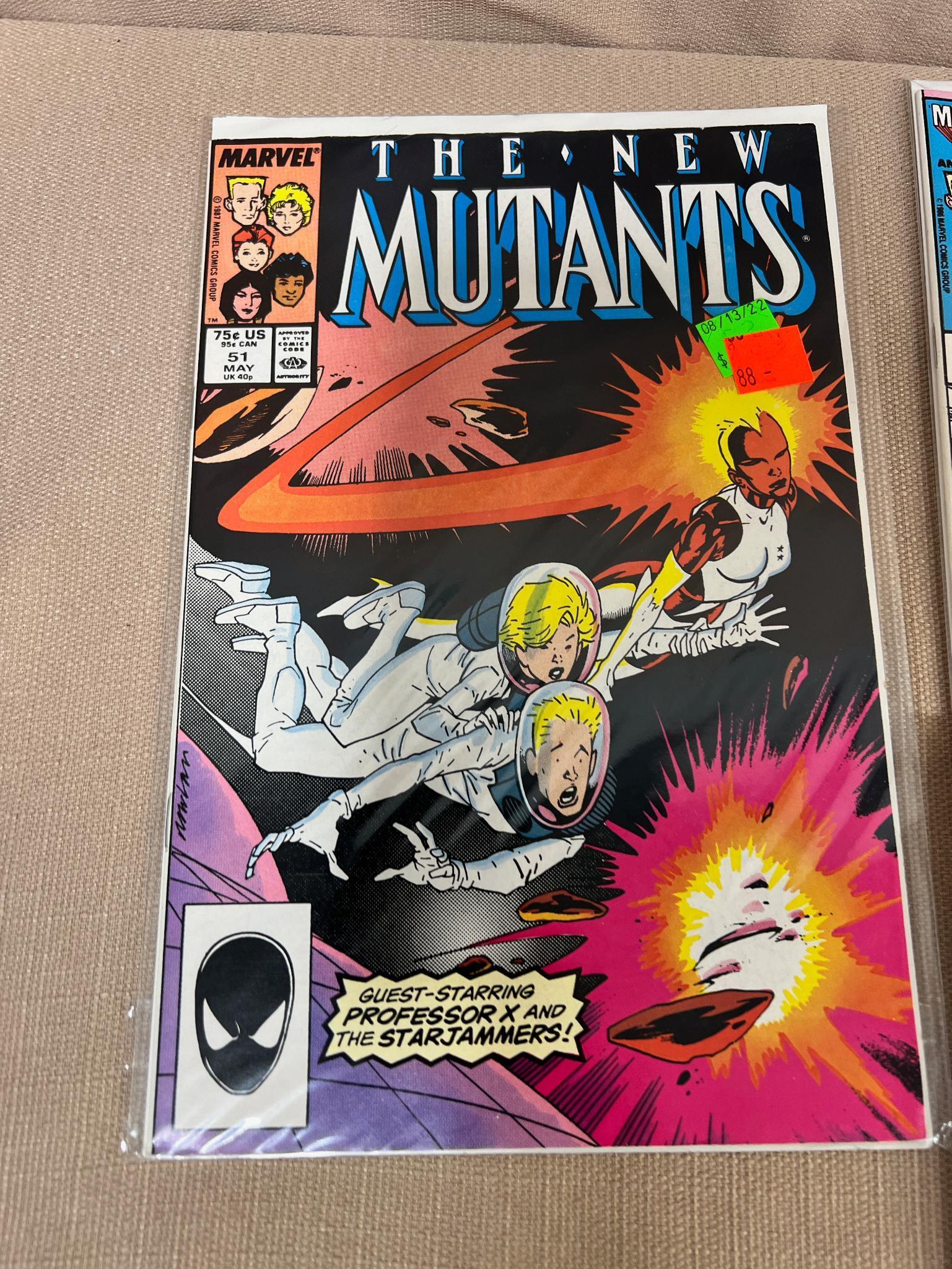 15- Marvel Comics The New Mutants, 36-38, 39-42, and 44-51