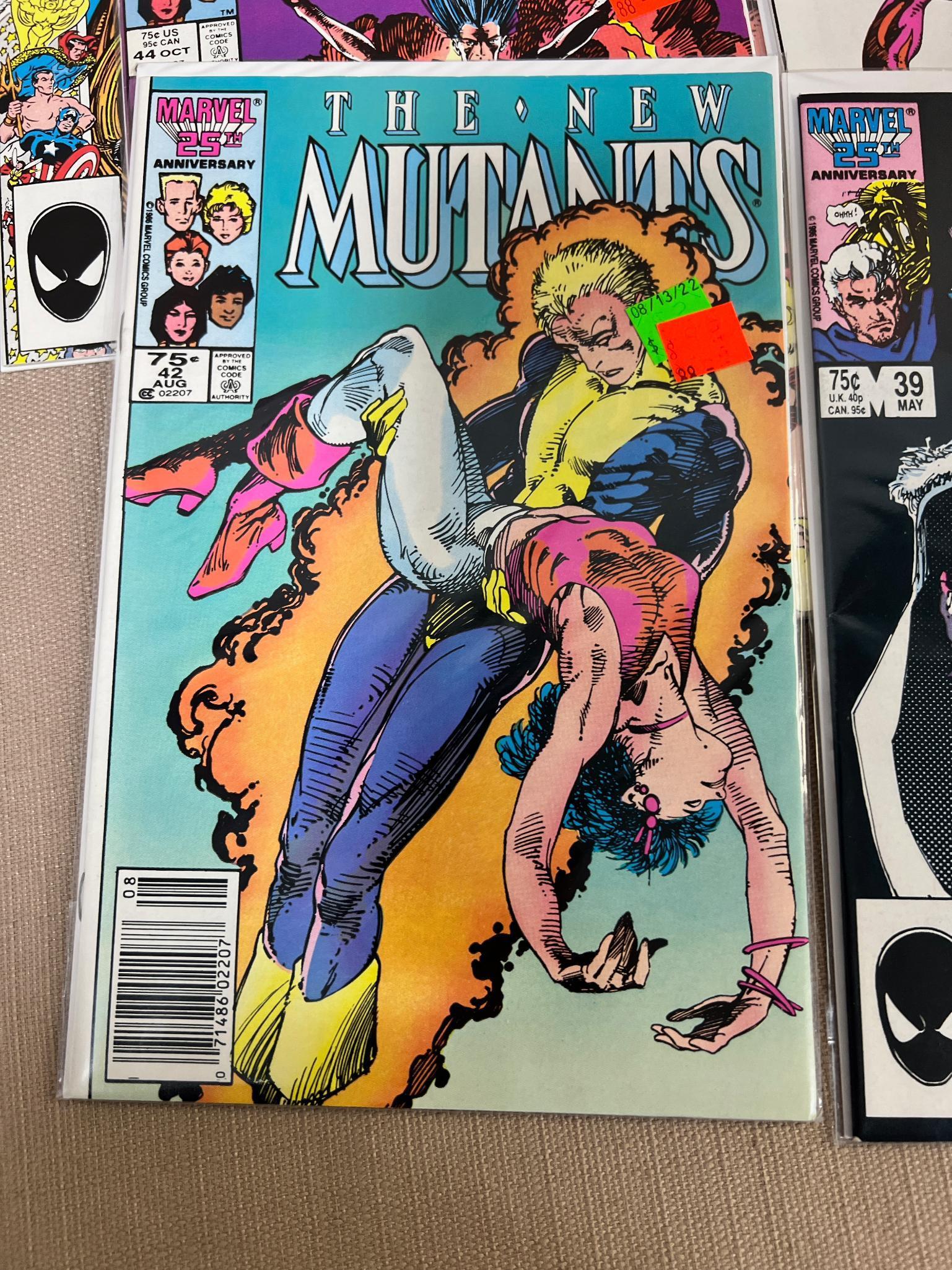 15- Marvel Comics The New Mutants, 36-38, 39-42, and 44-51