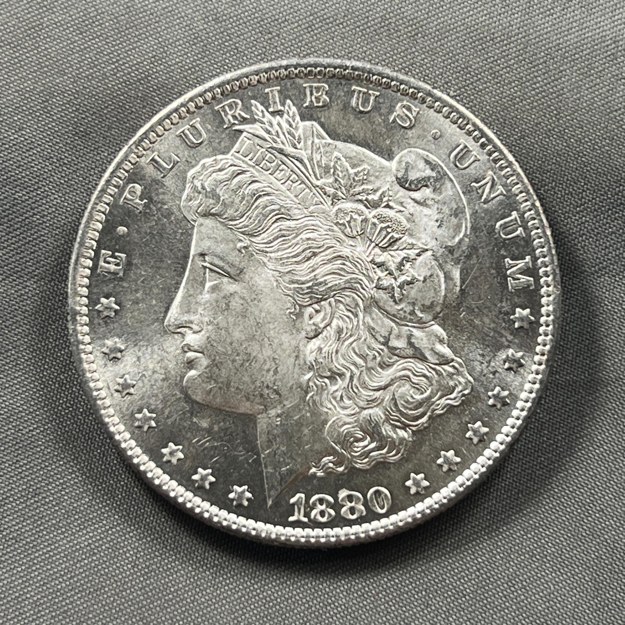 1880-S Morgan Silver Dollar