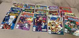 15- The New Mutants Comic Books, issues 66-80