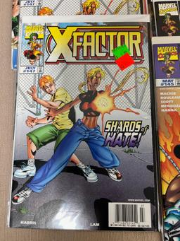 25- X Factor Comic Books including no. 149 among others