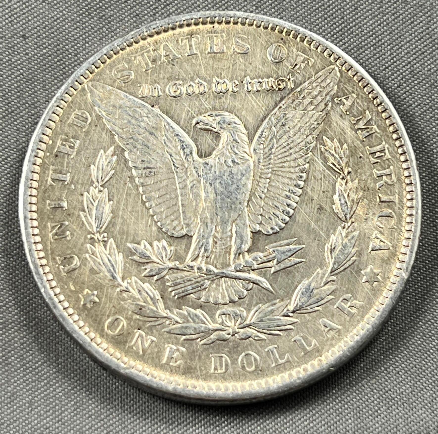 1891 Morgan Silver Dollar