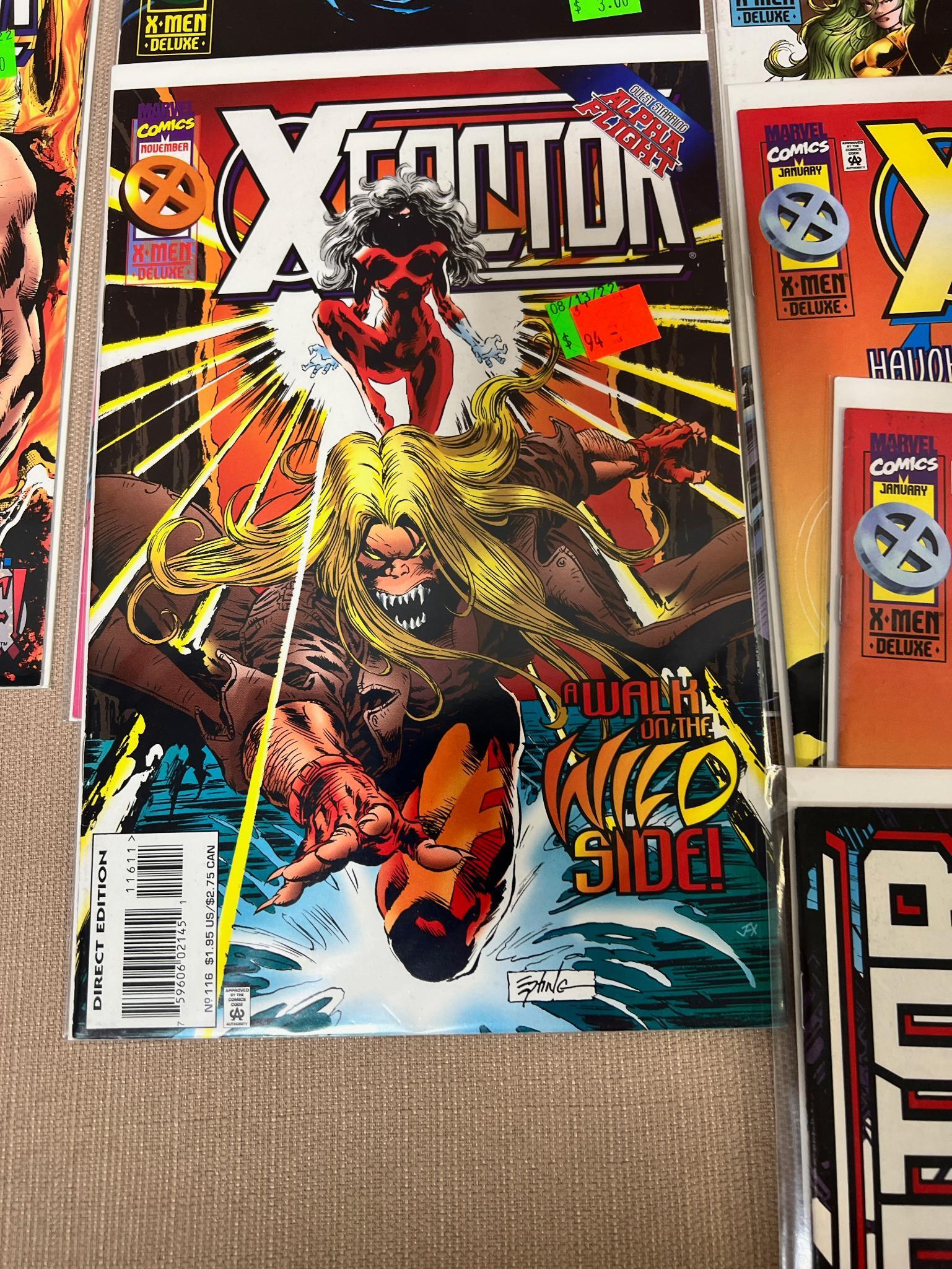 27 X Factor Comic Books Various issues incl 148 among others