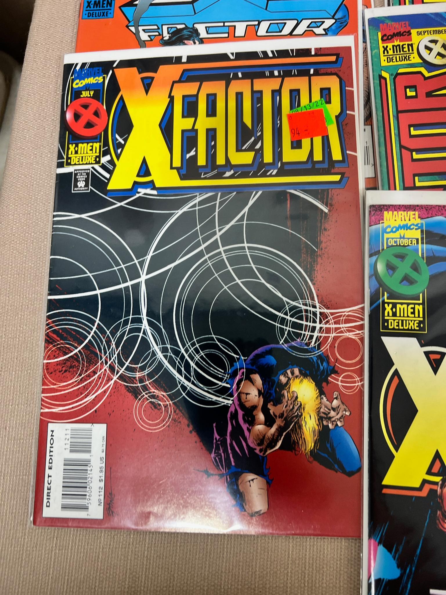 27 X Factor Comic Books Various issues incl 148 among others