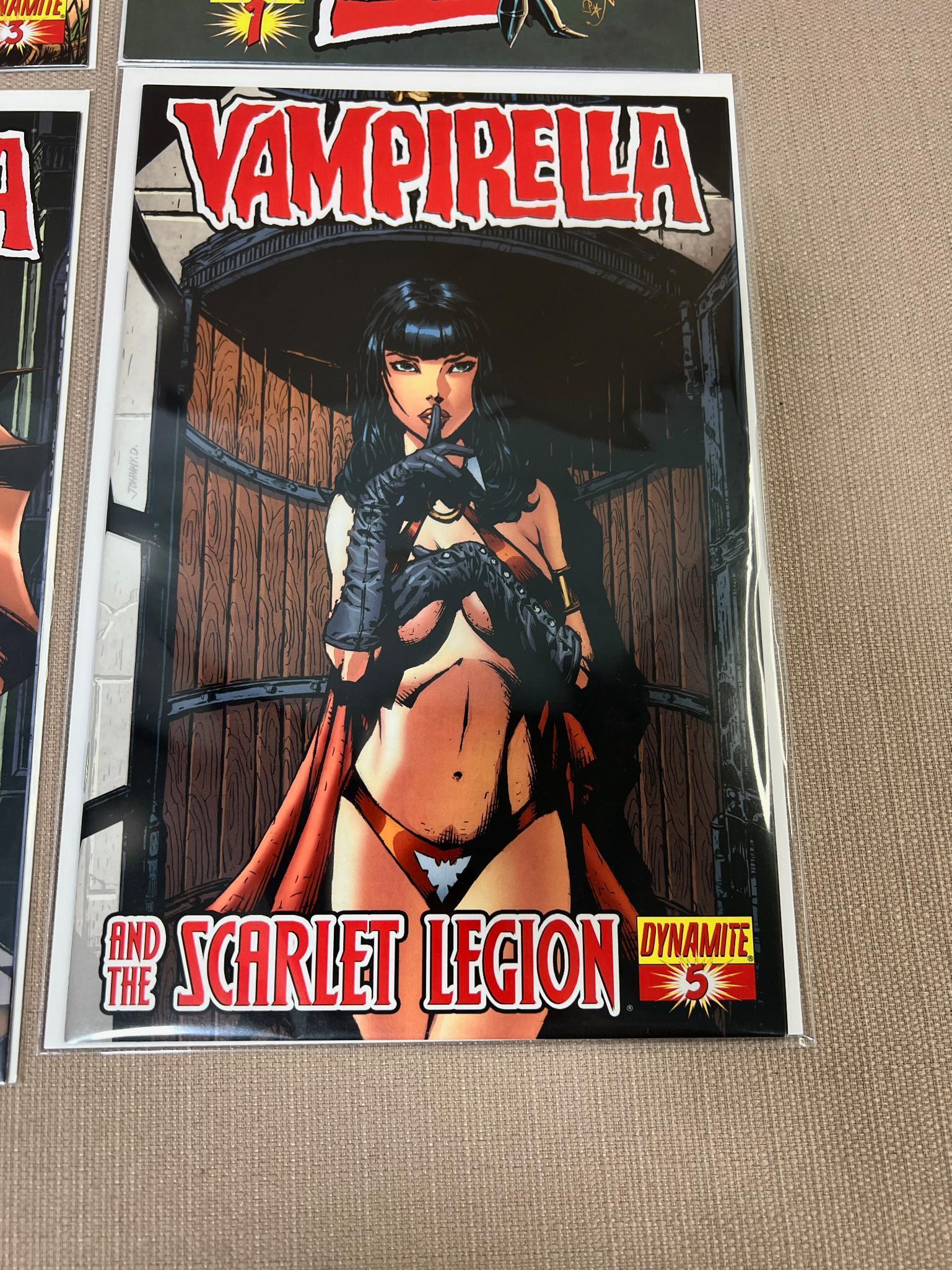 Vampirella Dynamite 1-5 and Red Room 1-4