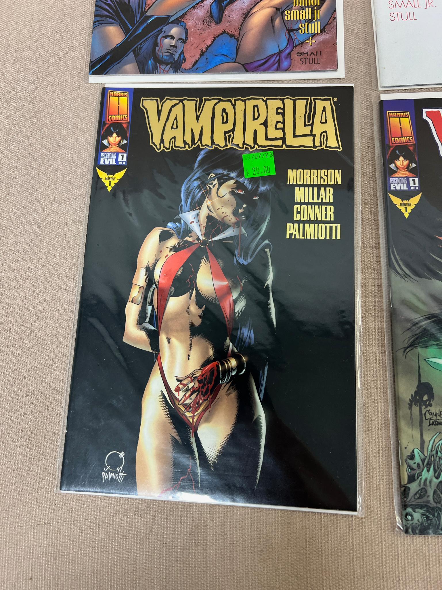 8- Asst. Vampirella Comic Books