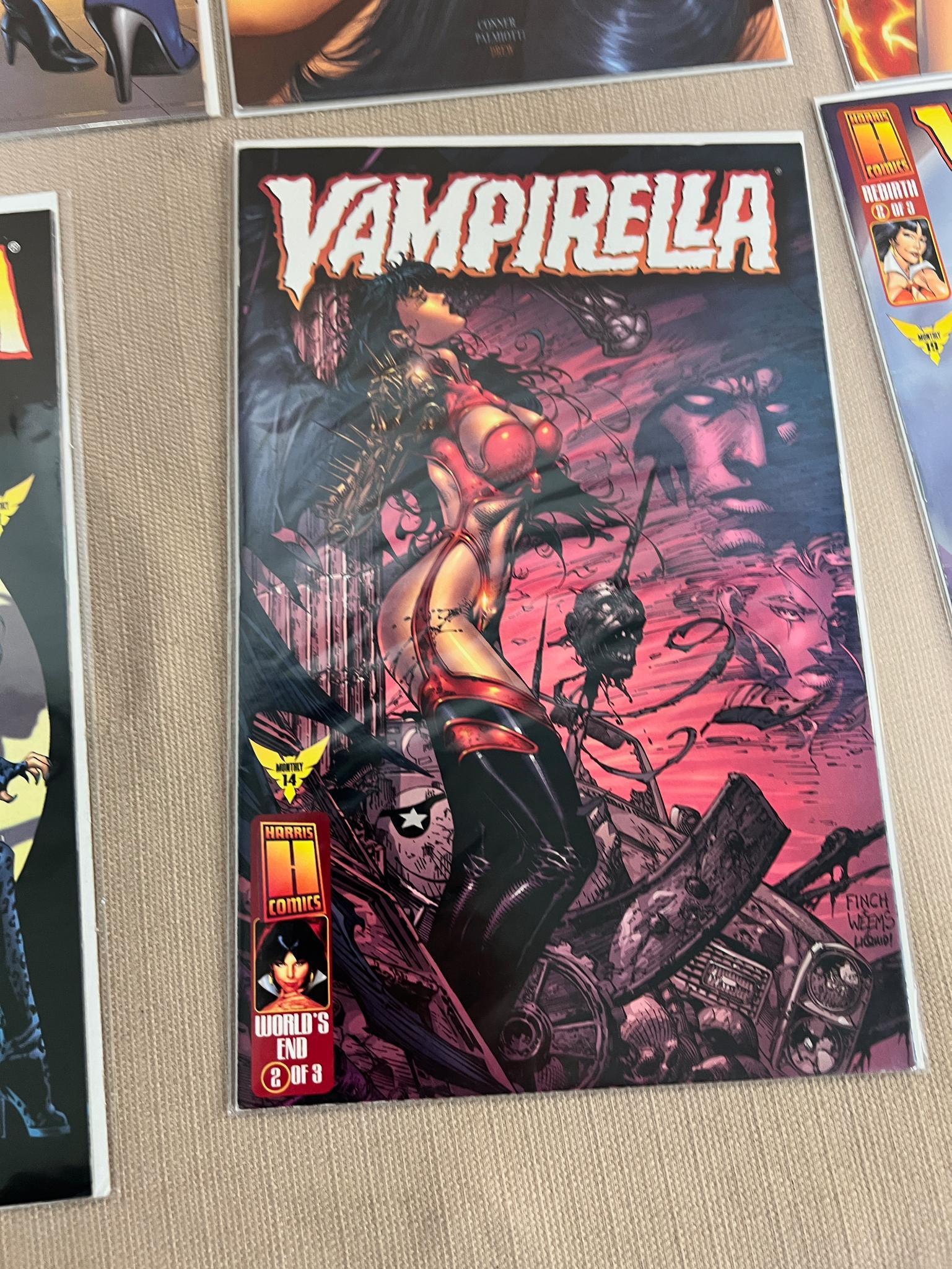 10- Asst. Vampirella Comic Books