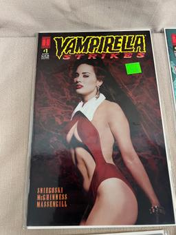 11- Asst. Vampirella Comic Books