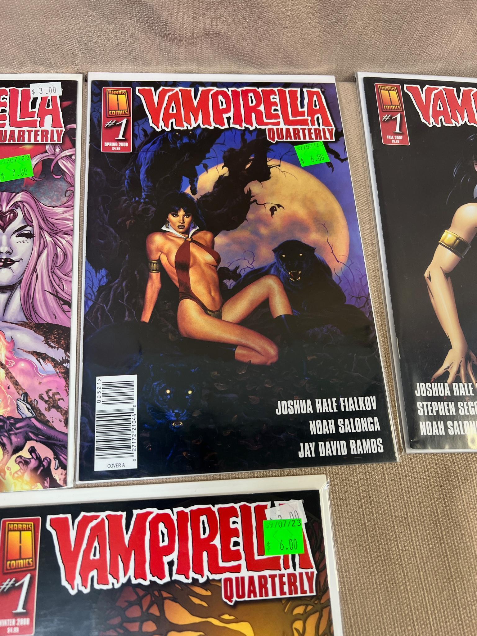 10- Asst. Vampirella Comic Books