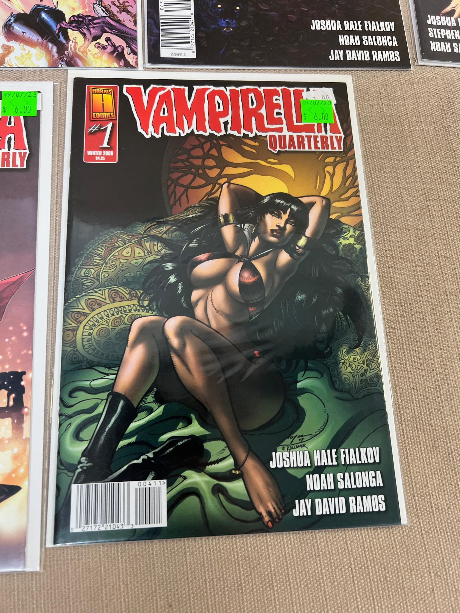 10- Asst. Vampirella Comic Books