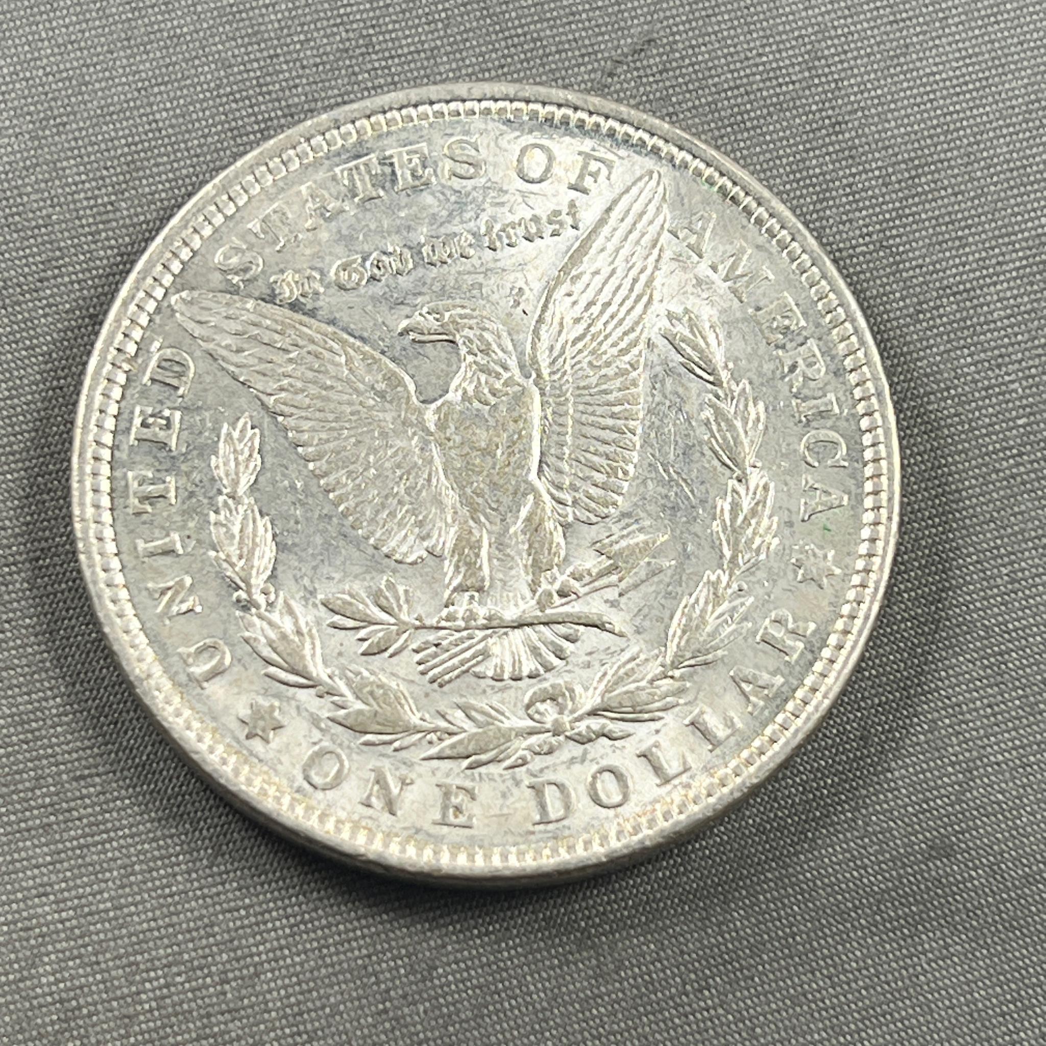 1921 Morgan Silver Dollar, 90% silver